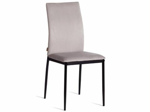 Стул CAPRI (mod. BC565-DC) светло-серый/черный