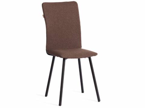 Стул обеденный La Rousse рогожка коричневый