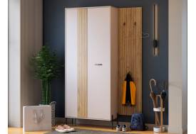 Прихожая Мебельсон К8 дуб крафт золотой/кашемир