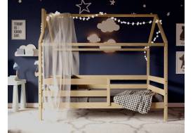 Кроватка-Домик без покраски 80х160 см