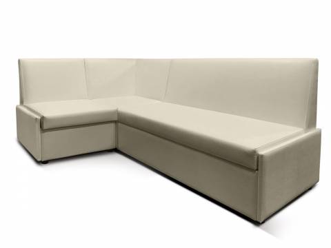Угловой диван Призма ровная спинка с коробом вивальди 3