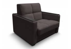 Диван Рэй 900х2000 Клетка с прямыми подлокотниками с МДФ вивальди 10