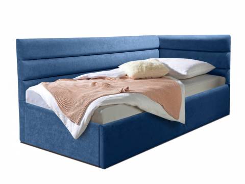 Кровать подростковая левая 900 Фрейм Модерн без подъема барон 15