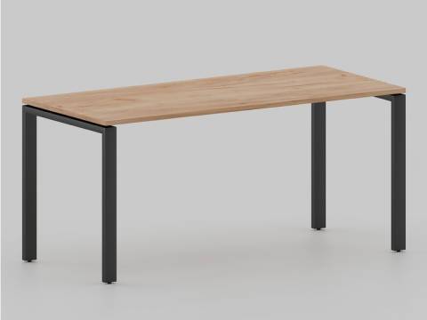 Стол с эффектом парения Лофт П-образные опоры черные ЛО.Кпп_7 700х1400 мм