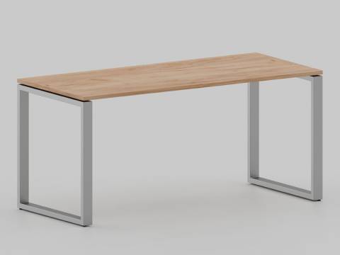 Стол с эффектом парения Лофт О-образные опоры серые ЛО.Кпо_8 800х1200 мм