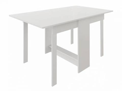 Стол-книжка прямой Белый