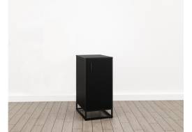 Тумба под кофемашину (М-21) Лофт Черный