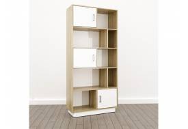 Стеллаж большой (О-11) Eclectic lite Дуб рокпайл-белый