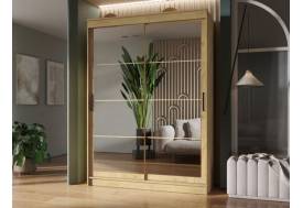 Шкаф-купе Гранд-1 1600 Дуб Вотан-двери Зеркало