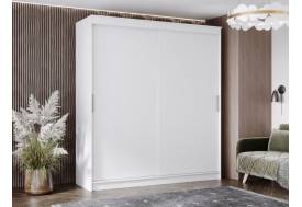 Шкаф-купе Гранд-1 2000 Белый гладкий-двери ЛДСП