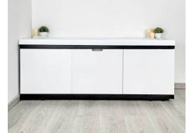 Экран под ванну МДФ Rita Black 1600 мм белый