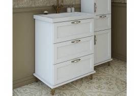 Тумба с раковиной Bali Classic 800 напольная 3 ящика