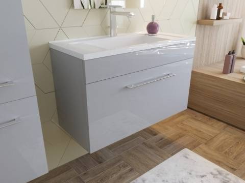 Тумба с раковиной Elin 800 навесная 1 ящик