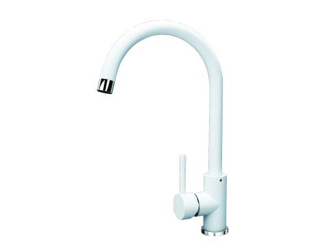 Смеситель Uperwood Quartz UPD-02-01 белый матовый