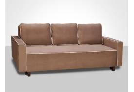 Диван Рио 1 Торонто шоколад-крем