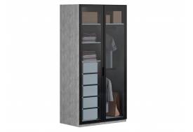 Шкаф Бержер 2 двери стекло