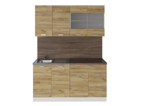 Кухонный гарнитур Синтра 1600 мм Дуб Золотой