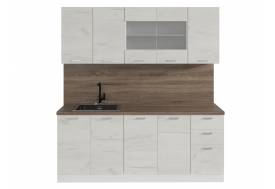 Кухонный гарнитур Синтра 2000 мм Дуб Грей