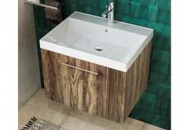 Тумба Альба 60 подвесная 1 ящик Слим 60 дерево