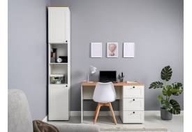 Домашний офис Остин Белый шагрень