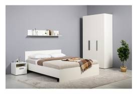 Спальня Эйр Белый шагрень