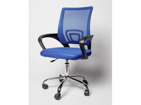 Кресло офисное BN 7166 черный-синий