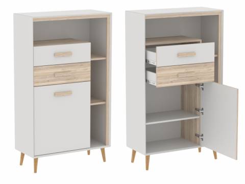 Пенал открытый низкий Аврора