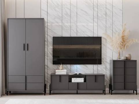 Гостиная Тео Антрацит