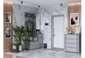 Прихожая Вита тёмно серый лофт