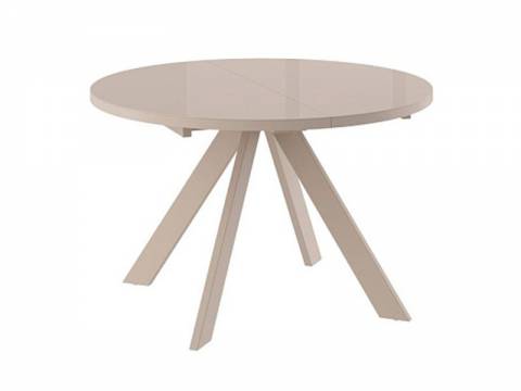 Стол раздвижной Round М-120 капучино