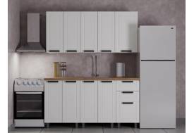 Кухонный гарнитур Лилия 1600 мм Молочный
