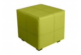 Пуф кожаный Марио салатовый
