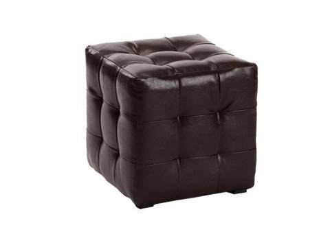 Пуф Тип 1 кожзам браун