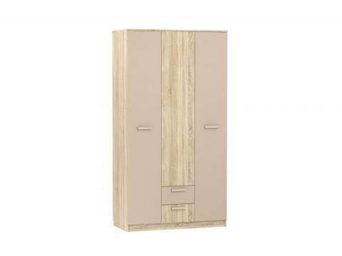 Шкаф комбинированный Акварель НМ 013.08-01 М1 Капучино