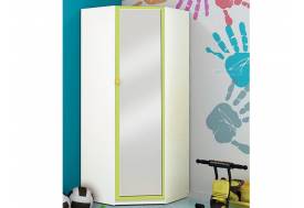 Шкаф угловой Радуга с зеркалом