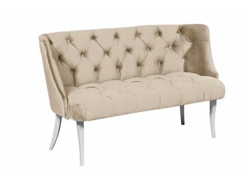 Диван Сорренто ваниль опора белая