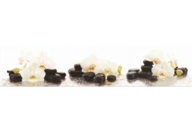 Фартук с фотопечатью Цветы и камни SP190